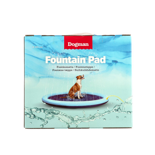 DOGMAN Fontänmatta 150cm Blå