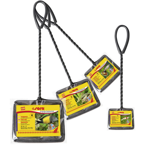 SERA Fishnet Fin Svart 12cm