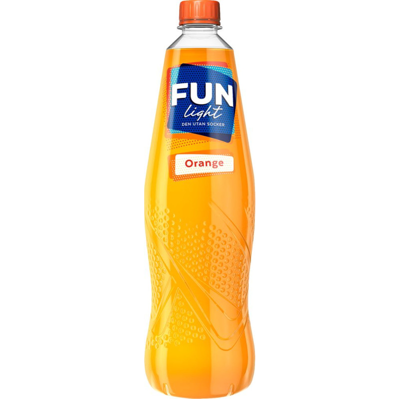 Produktbild för Fun Light Saft Orange 1l