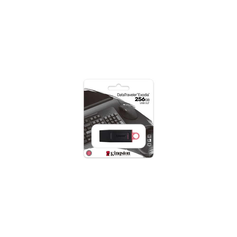 Produktbild för Kingston DataTraveler Exodia - USB flash-enhet - 256 GB