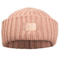 Miniatyr av produktbild för Wool Beanie - Blushing Pink 1-2år