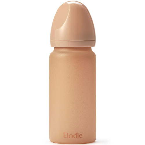 Elodie Details Glass Feeding Bottle - Blushing Pink