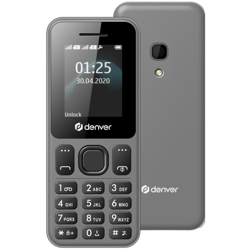 Denver GSM-telefon 1,77 färg-skärm Dual-SIM