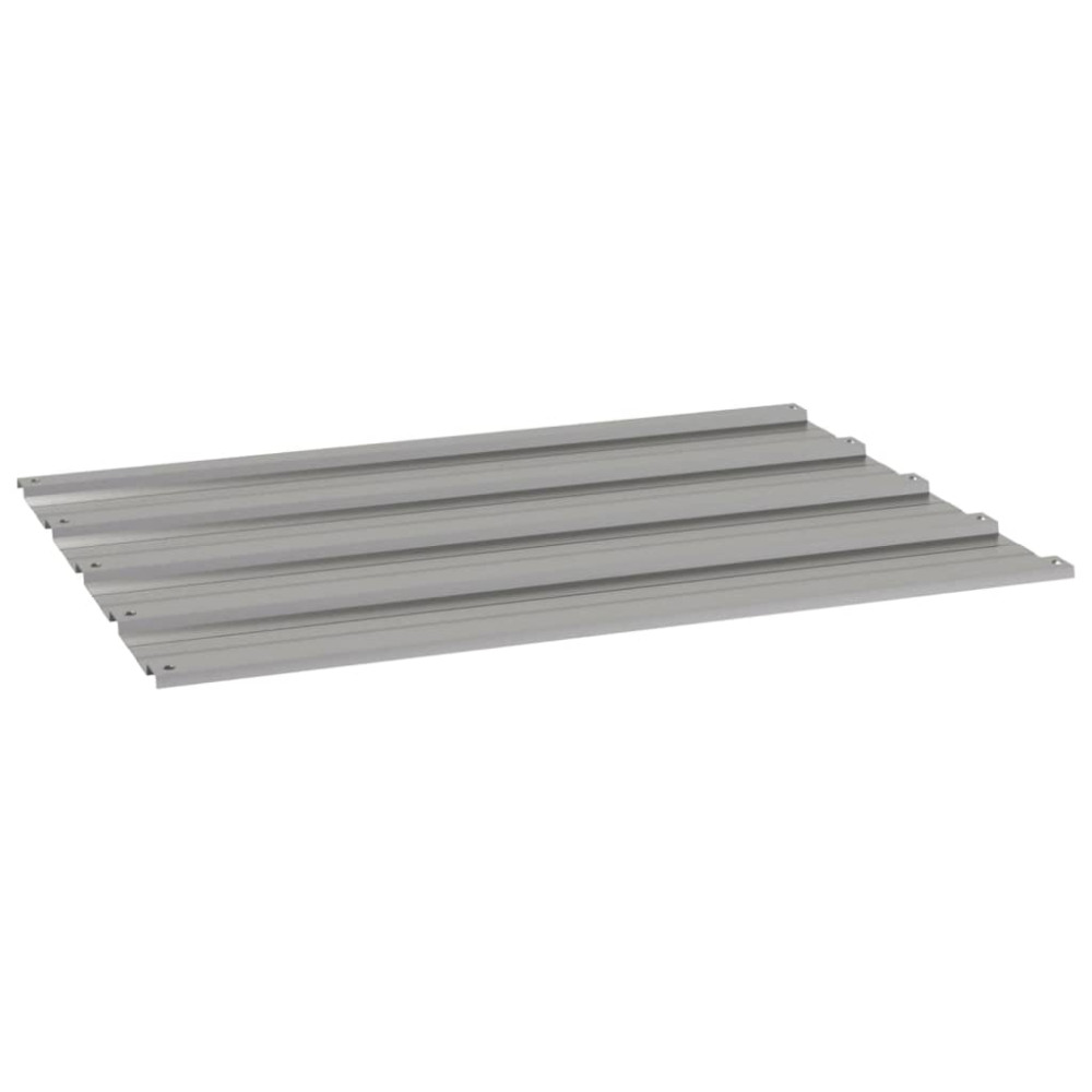 Produktbild för Takplåt 12 st rostfärgad 60x44 cm rosttrögt stål