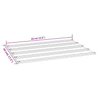 Produktbild för Takplåt 12 st rostfärgad 60x44 cm rosttrögt stål