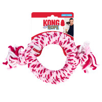 Produktbild för Hundleksak Rope Ring Puppy KONG 17x33x2,5 cm