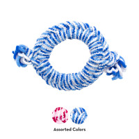 Produktbild för Hundleksak Rope Ring Puppy KONG 17x33x2,5 cm