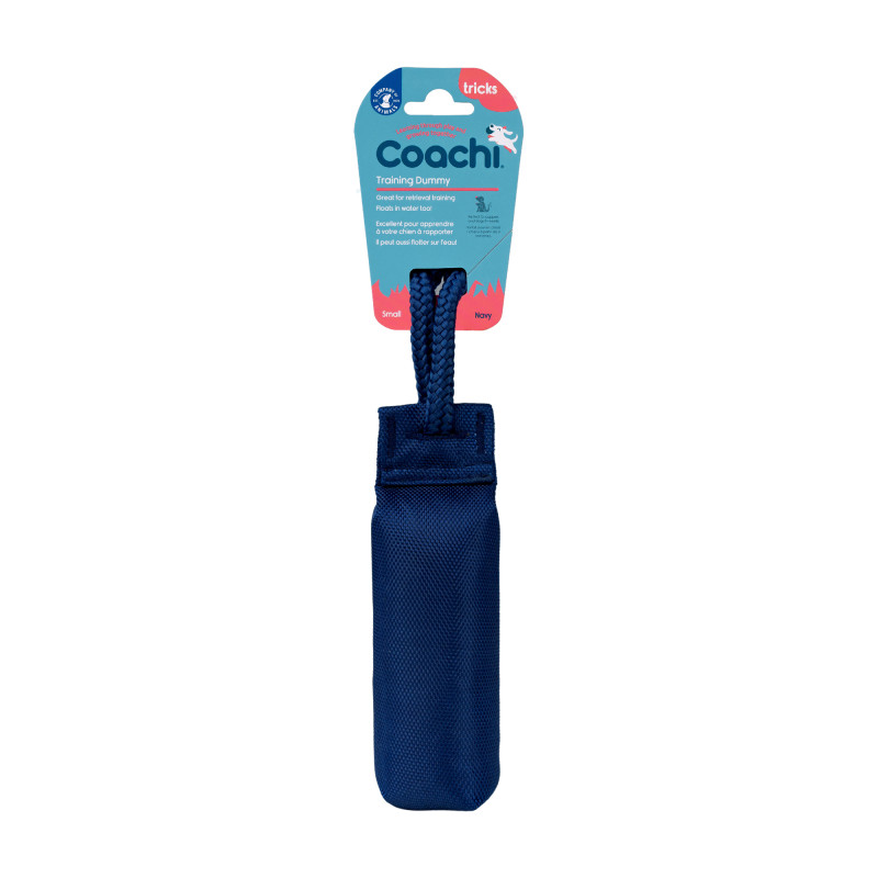 Produktbild för Dummy Handkast Marinblå Small Coachi 18 cm/130 gram