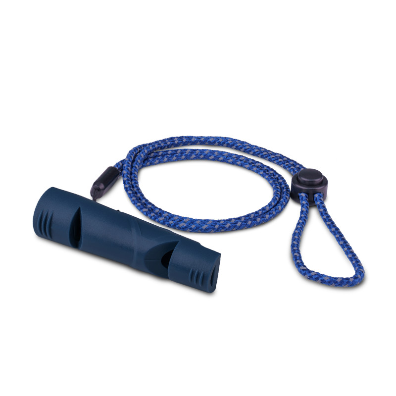Produktbild för Visselpipa Two-Tone Marinblå Coachi 7 cm