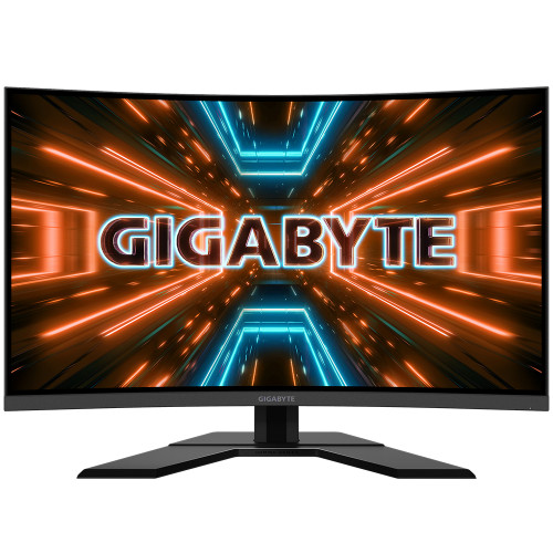 Gigabyte Technology Gigabyte G32QC A platta pc-skärmar 80 cm (31.5") 2560 x 1440 pixlar 2K Ultra HD LED Svart