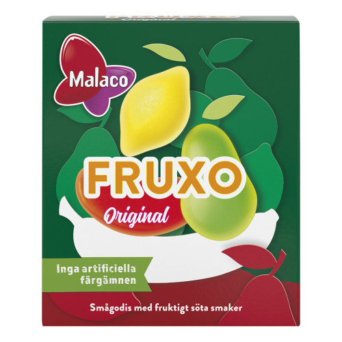 Malaco Fruxo Tablettask 20g