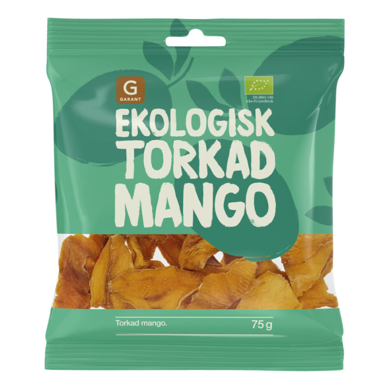 Produktbild för Torkad Mango 75 g EKO