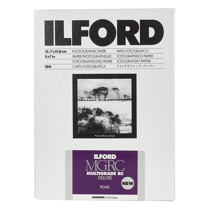 Produktbild för Ilford Multigrade RC Deluxe Pearl 20.3x25.4cm 100