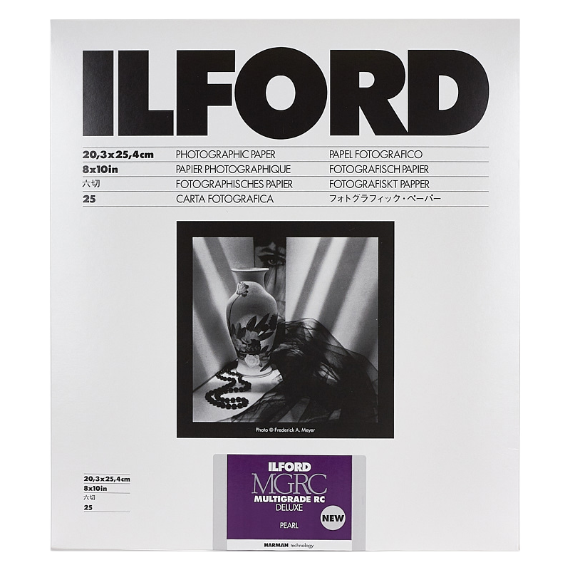 Produktbild för Ilford Multigrade RC Deluxe Pearl 20.3x25.4cm 100
