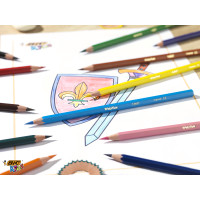 Produktbild för Farveblyanter, BIC Kids Evolution, assorterede, pakke a 12 s...