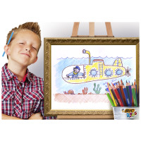 Produktbild för Farveblyanter, BIC Kids Evolution, assorterede, pakke a 12 s...
