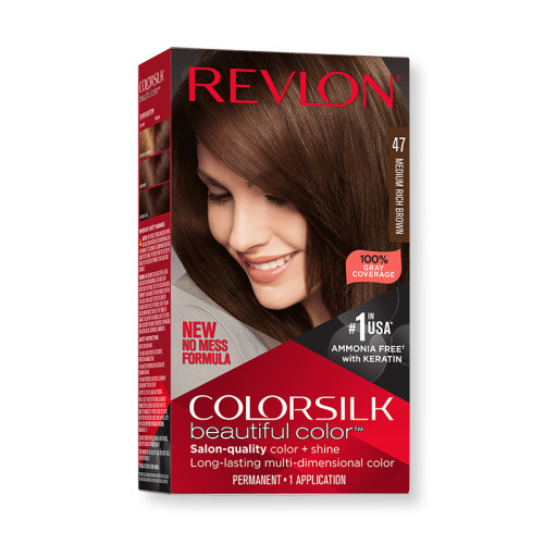 Revlon Revlon ColorSilk Beautiful Color hårfärg Brun