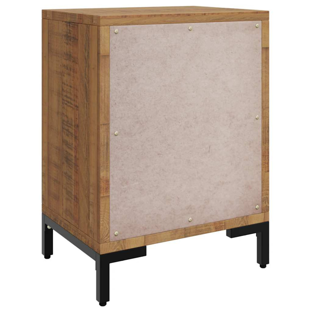 Produktbild för Sängbord 2 st 40x30x55 cm massiv furu
