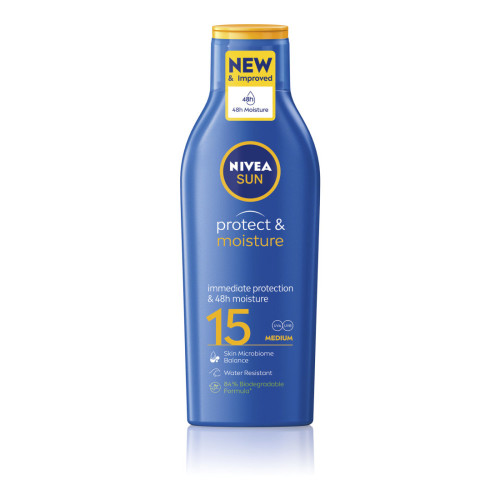 NIVEA SUN Protect & Moisture Lotion SPF 15 200 ml