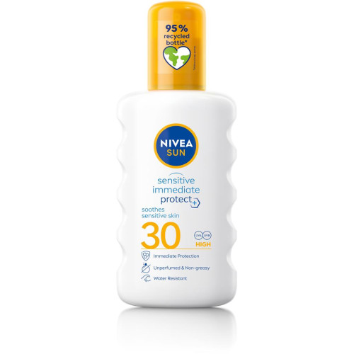NIVEA SUN Sun Sensitive & Protect Soothing Spray SPF 30 200 ml
