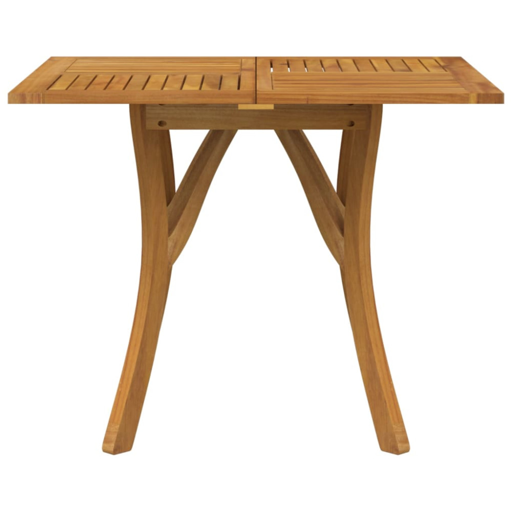 Produktbild för Trädgårdsbord 85x85x75 cm massivt akaciaträ