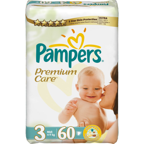 Pampers Pampers Premium Care 3 60 styck