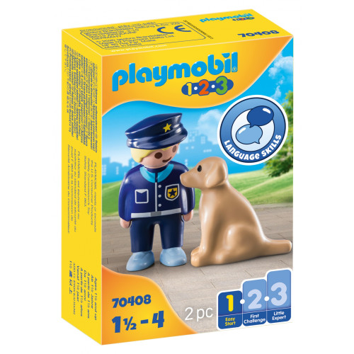 Playmobil Playmobil Police Officer with Dog