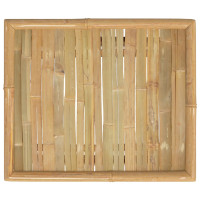 Produktbild för Trädgårdsbord 65x55x30 cm bambu