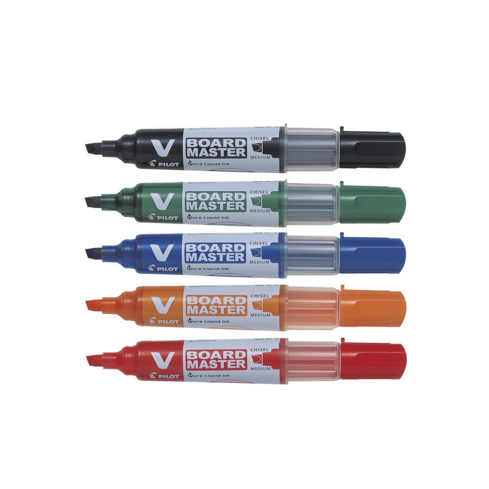 Produktbild för Whiteboardmarkers Pilot V-Board Master ass. färger