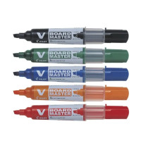 Produktbild för Whiteboardmarkers Pilot V-Board Master ass. färger