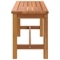 Produktbild för Trädgårdsbänk 80x35x45 cm massivt akaciaträ