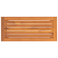 Produktbild för Trädgårdsbänk 80x35x45 cm massivt akaciaträ