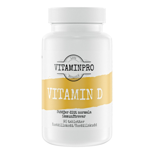VitaminPro VIT D-VITAMIN TABLE 90ST