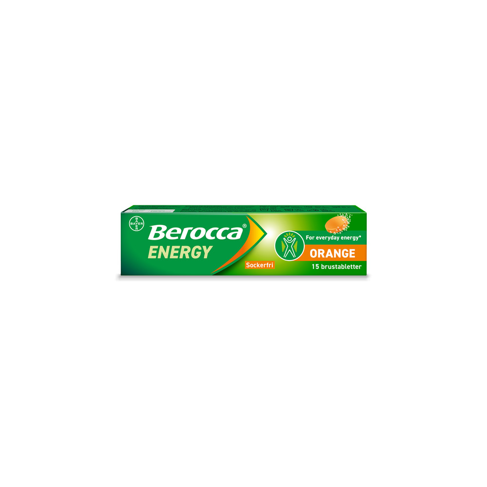 Produktbild för Berocca Energy Orange 15 st