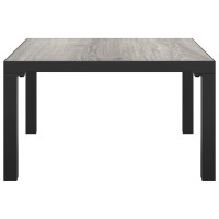 Miniatyr av produktbild för Loungebord grå 55x55x31 cm DPC och stål