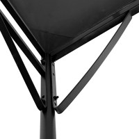 Produktbild för Paviljong antracit 2x2,3 m 180 g/m² tyg och stål