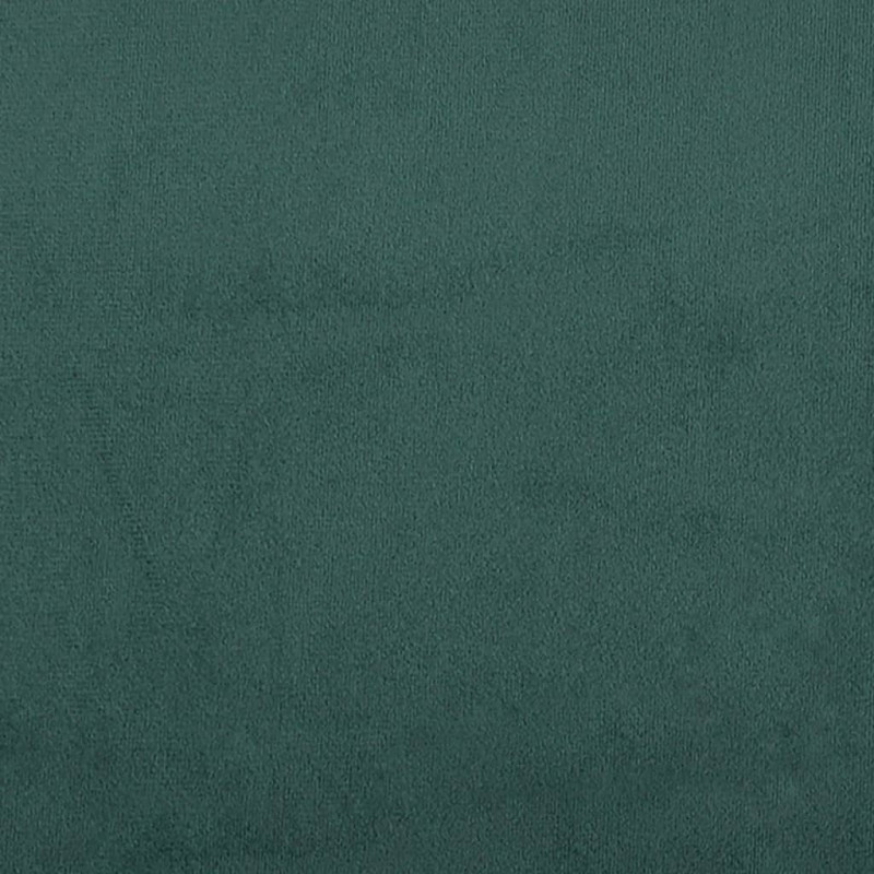 Produktbild för Bäddsoffa med dynor mörkgrön sammet