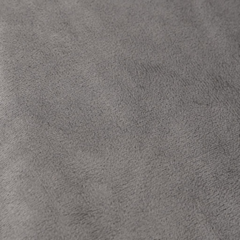 Produktbild för Tyngdtäcke med påslakan grå 155x220 cm 11 kg tyg