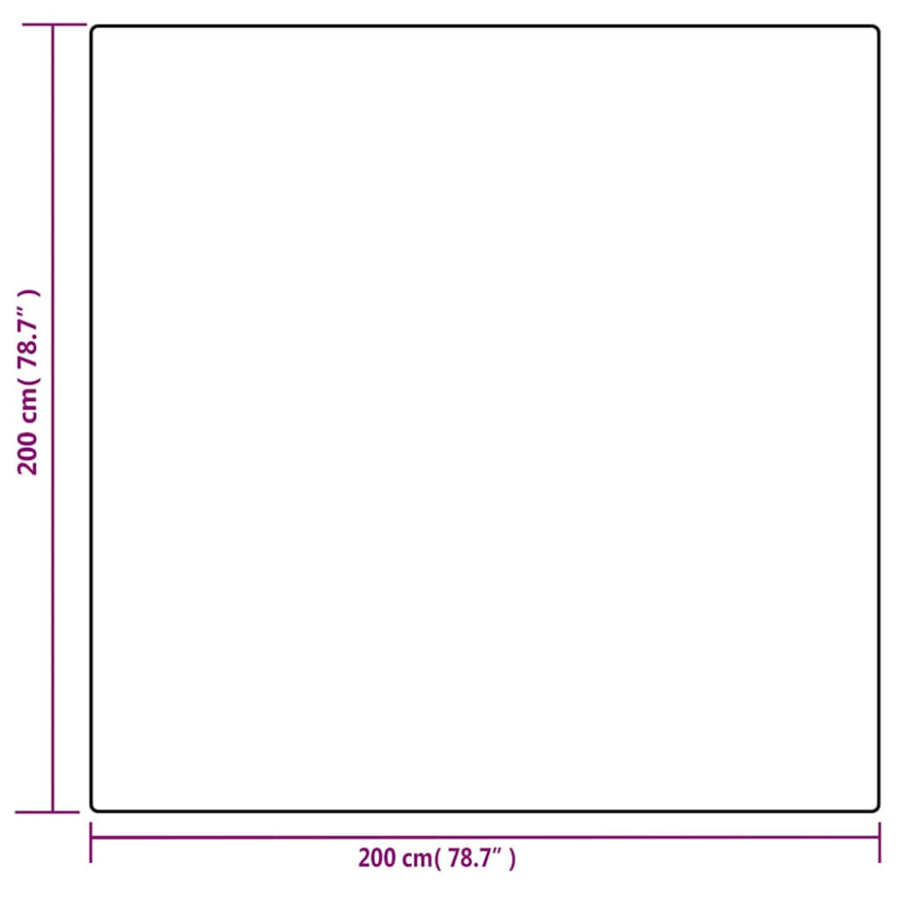 Produktbild för Tyngdtäcke med påslakan grå 200x200 cm 9 kg tyg