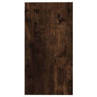Produktbild för Sidobord rökfärgad ek 50x26x50 cm konstruerat trä