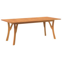 Produktbild för Trädgårdsbord 200x90x75 cm massivt akaciaträ