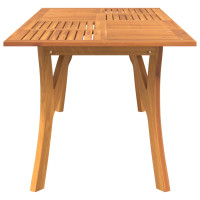 Produktbild för Trädgårdsbord 200x90x75 cm massivt akaciaträ