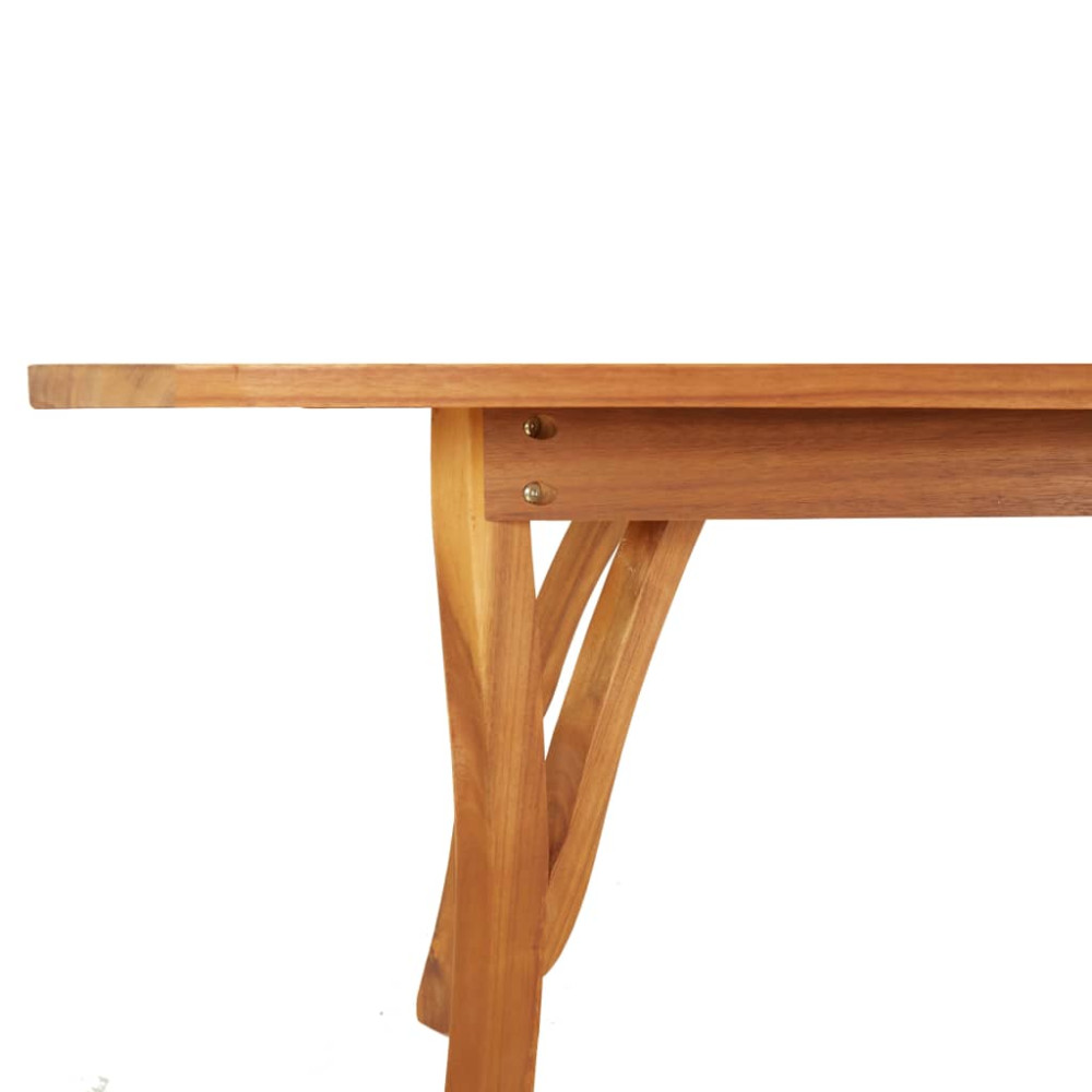 Produktbild för Trädgårdsbord 200x90x75 cm massivt akaciaträ