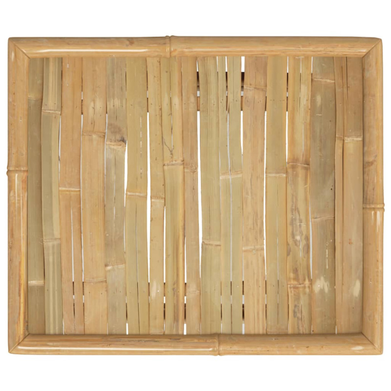 Produktbild för Trädgårdsbord 65x55x30 cm bambu