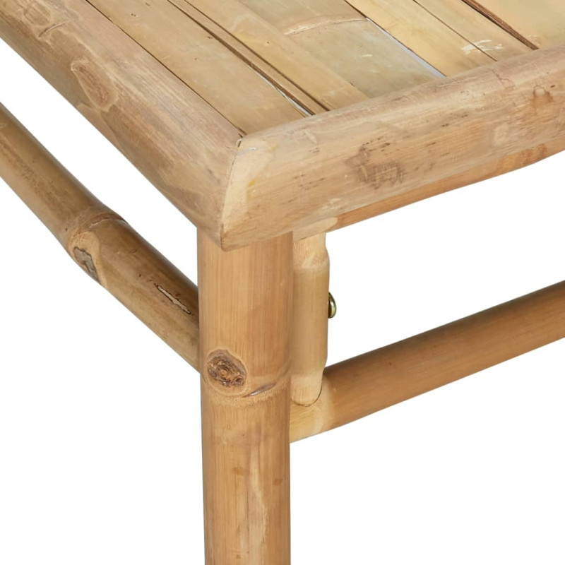 Produktbild för Trädgårdsbord 65x55x30 cm bambu