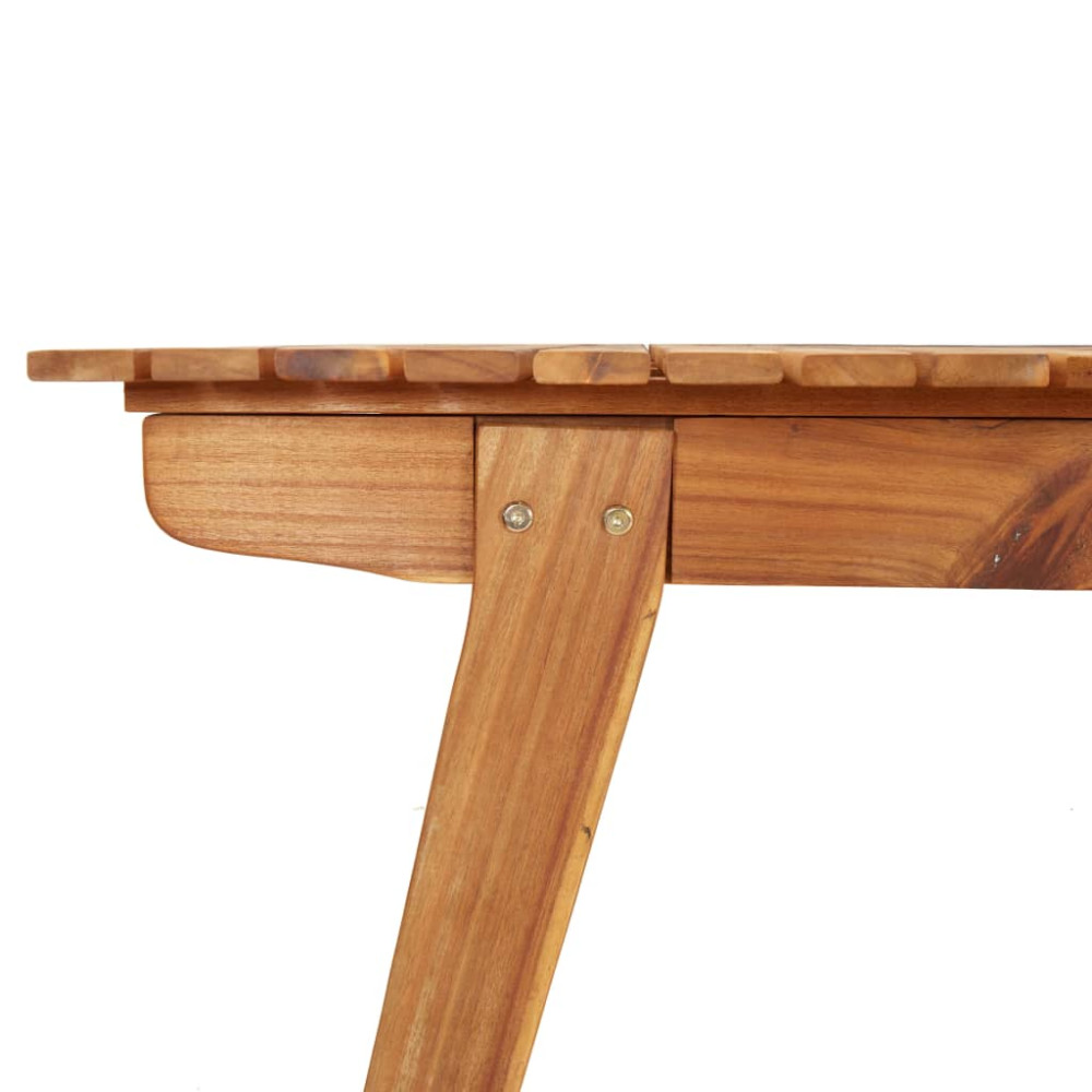 Produktbild för Trädgårdsbord 200x90x75 cm massivt akaciaträ