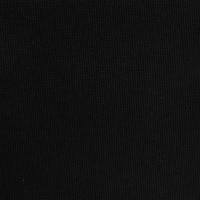 Produktbild för Fotpall svart 51x41x40 cm tyg