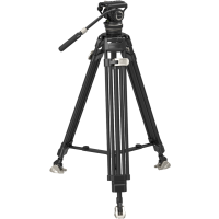 Produktbild för SmallRig 3989 Heavy-Duty Carbon Fiber Video Tripod Kit FreeBlazer AD-100