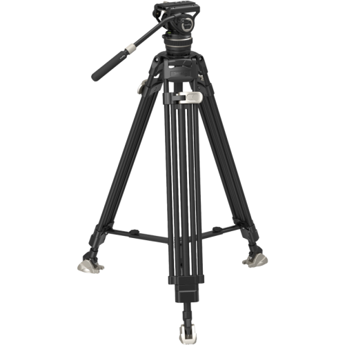 SMALLRIG SmallRig 3989 Heavy-Duty Carbon Fiber Video Tripod Kit FreeBlazer AD-100