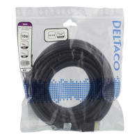 Produktbild för Deltaco HDMI-1070D HDMI-kabel 10 m HDMI Typ A (standard) Svart